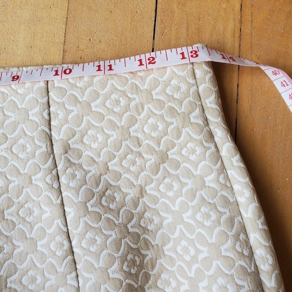 Traffic People Cloud Watching Jacquard Skirt Sz S - Picture 3 of 5